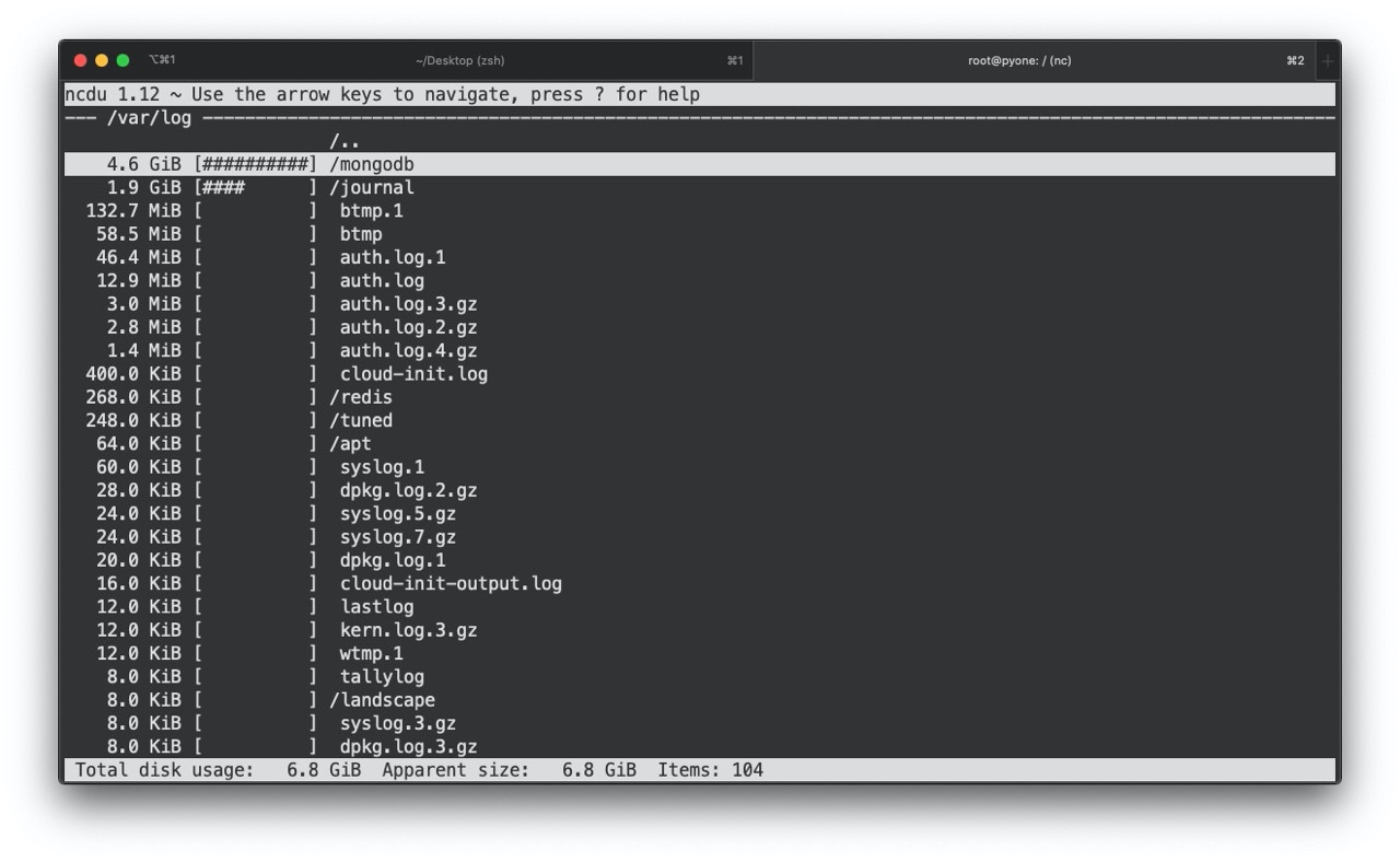 MongoDB 日志文件